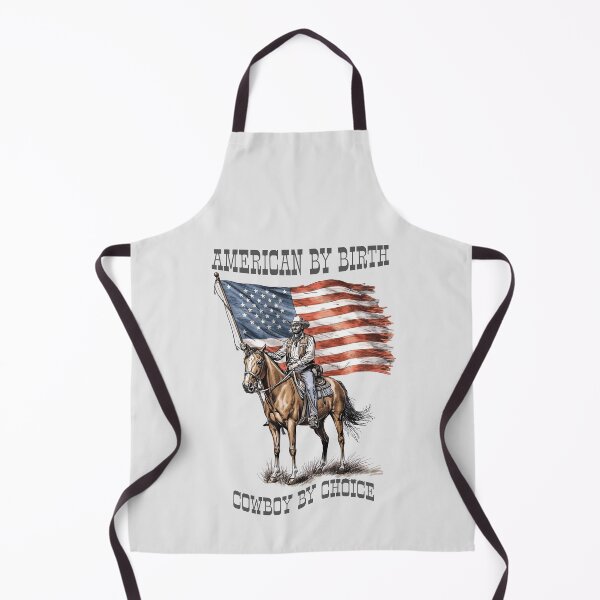 Item preview, American By Birth Cowboy By Choice Patriotic Western Vintage designed and sold by legacylivingshop.