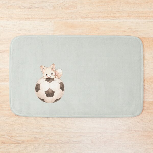 Item preview, Tinia Bunny-Fox & soccer designed and sold by Tingmade Studio.
