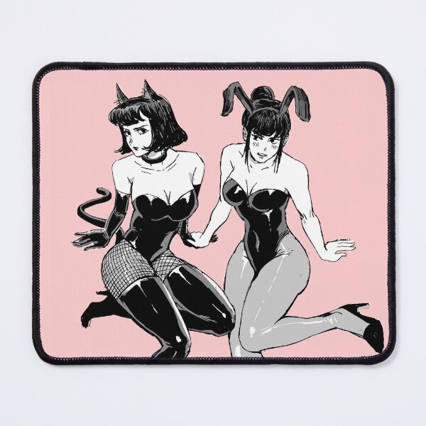 Item preview, cat and bunny designed and sold by iamrealtinn.