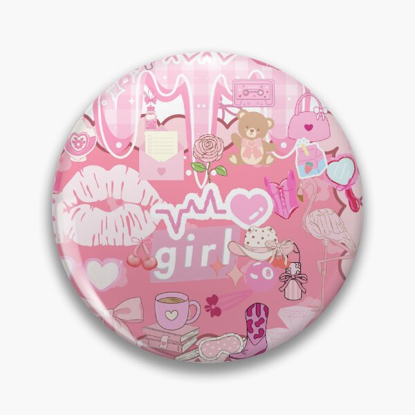 Item preview, girly girl coquette collage pink cute adorable graphic designed and sold by pasteldreams26.