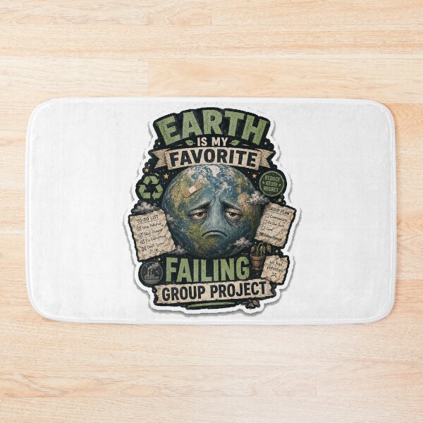 Item preview, Earth Is My Favorite Failing Group Project designed and sold by InkWanderStudio.