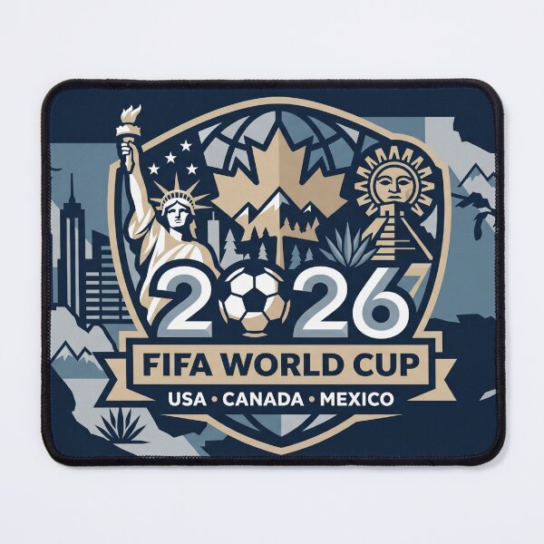 Item preview, North America Soccer Tournament 2026 Modern Emblem Vibe designed and sold by Pride Emblem Prints.
