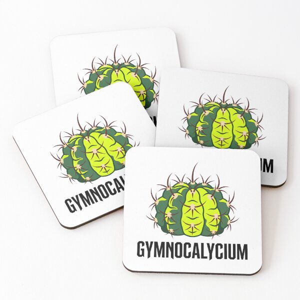 Item preview, Edgy Neon Variegated Gymnocalycium Cactus Botanical Graphic designed and sold by GreenDivisionJP.