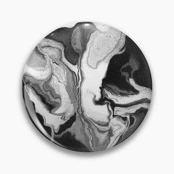 Item preview, Liquid Colors Abstract Black and White Waves designed and sold by Dibujo Divertido.