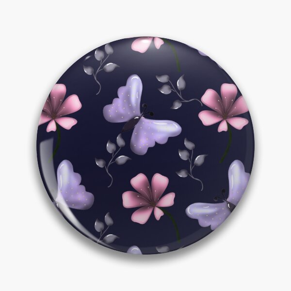 Item preview, Lavender Butterflies & Pink Blossoms designed and sold by HopeAndHustle.