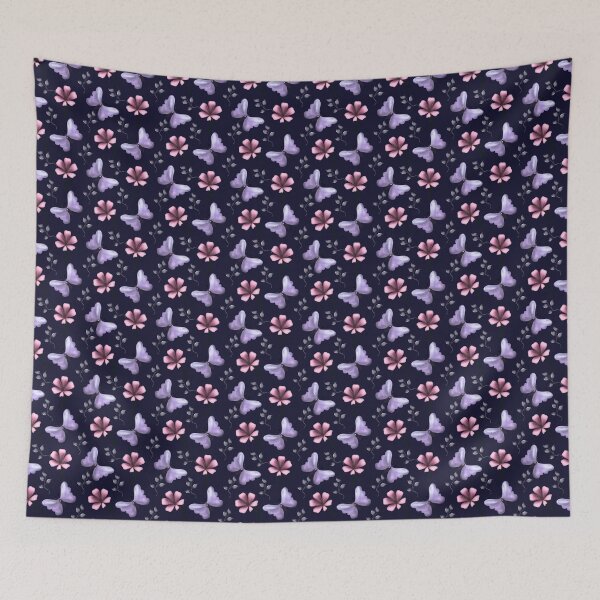 Item preview, Lavender Butterflies & Pink Blossoms designed and sold by HopeAndHustle.