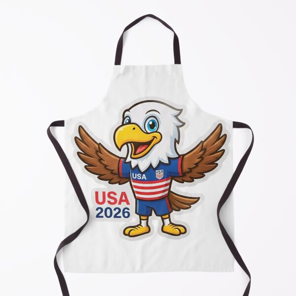 Item preview, USA 2026 Soccer Eagle Mascot Cute American Football Kit designed and sold by XM STOREZ .