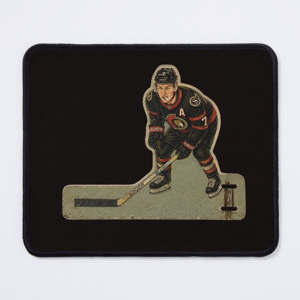 Item preview, Vintage Tabletop Hockey Player Inspired by Brady Tkachuk | Retro Rod Hockey Art designed and sold by Nathan28ings.