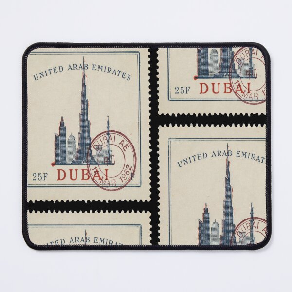 Item preview, Dubai UAE Vintage Postage Stamp Retro Travel Sticker designed and sold by stickercuffs.