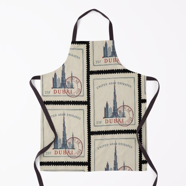 Item preview, Dubai UAE Vintage Postage Stamp Retro Travel Sticker designed and sold by stickercuffs.