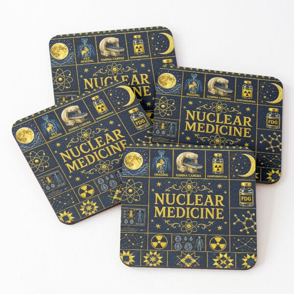 Item preview, Cool Celestial Atomic Nuclear Medicine Quilt Blanket – Luxury Heritage Patchwork Medical Imaging Tech Gift for Nuclear Medicine Professionals, Radiology Week Appreciation Decor designed and sold by ClinicalHubs.
