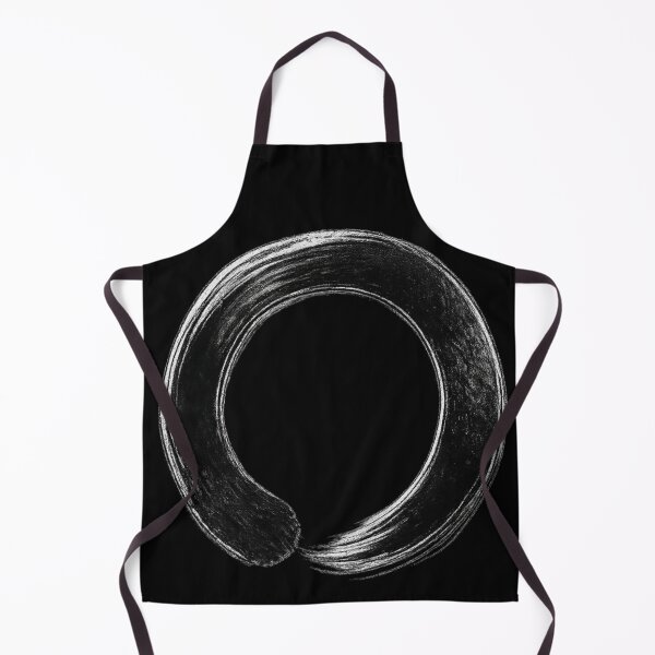 Item preview, Black Zen Enso Circle Japanese Ink Art designed and sold by TheSlowShore.