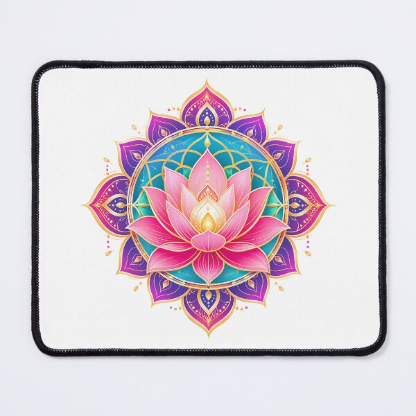 Item preview, Radiant Lotus Mandala designed and sold by syotos-ai.