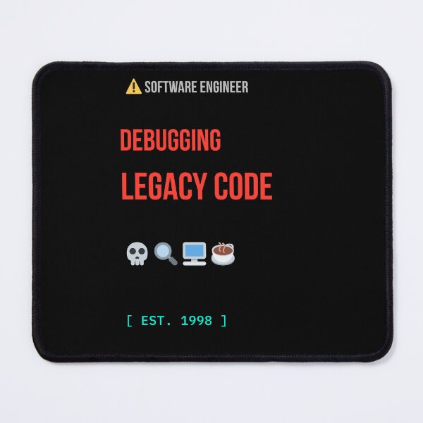 Item preview, Debugging Legacy Code Funny Software Engineer T-Shirt | Programmer Humor Gift designed and sold by BuggedThreads.