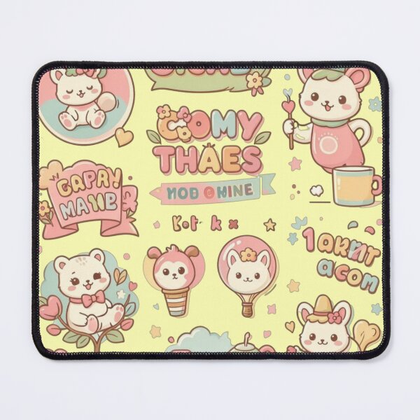 Item preview, Pastel Animal Cartoon Characters | Sweet Cozy Aesthetic Illustration Set designed and sold by LunaVales.