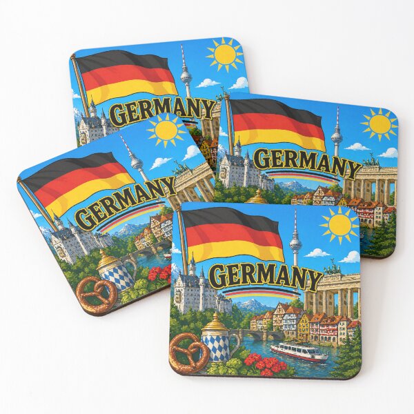 Item preview, Germany with Flag designed and sold by Myra365Art.