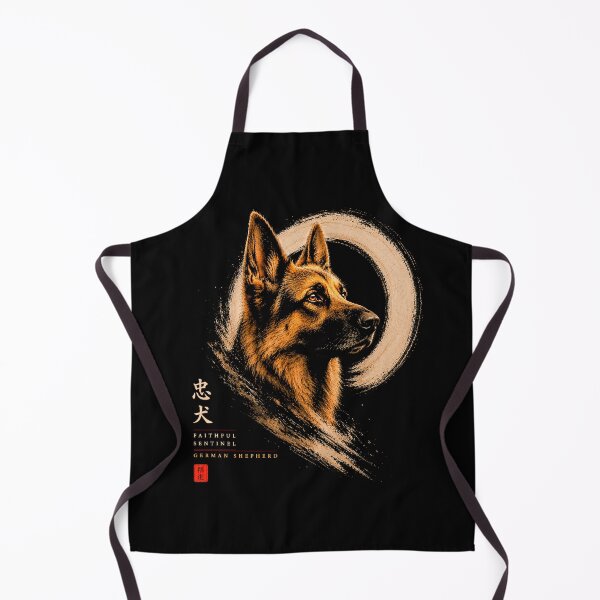 Item preview, Faithful Sentinel – German Shepherd | Guardians of the Enso Collection designed and sold by Sanctum Icons.