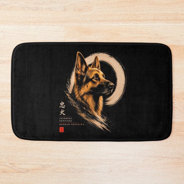Item preview, Faithful Sentinel – German Shepherd | Guardians of the Enso Collection designed and sold by Sanctum Icons.
