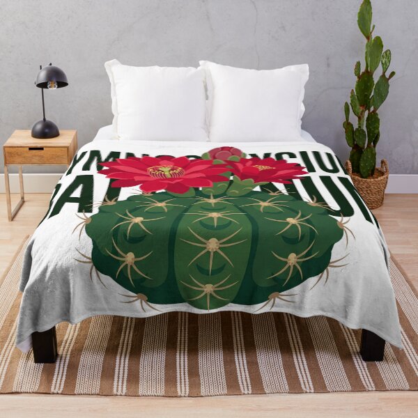 Item preview, Minimalist Gymnocalycium Baldianum Crimson Cactus Graphic designed and sold by GreenDivisionJP.