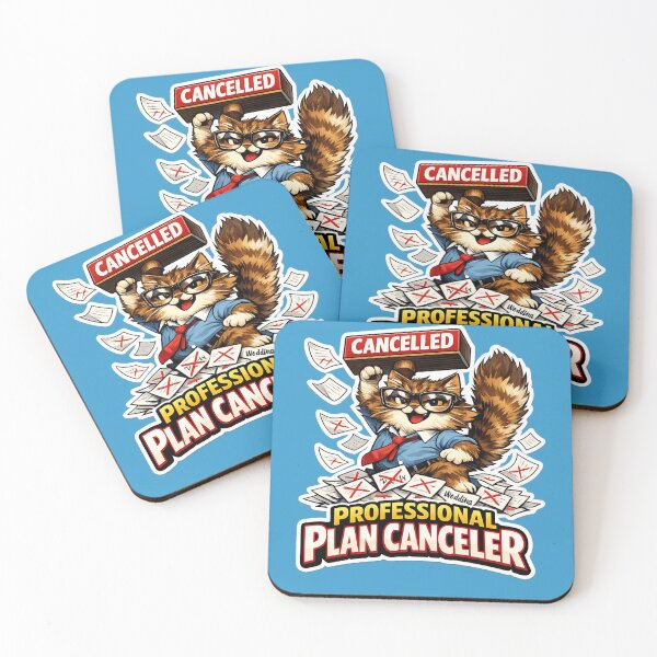 Item preview, Professional Plan Canceler Cat designed and sold by Cosmos Creative Studios.