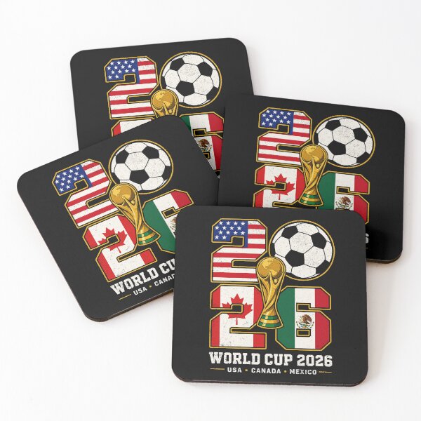 Item preview, WORLD CUP 2026 - USA CANADA MEXICO | Fans and Teams for Men and Women T-shirt designed and sold by wallsandpatts.