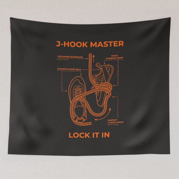 Item preview, J-Hook Master Climb Lock It In designed and sold by SplashTastic.