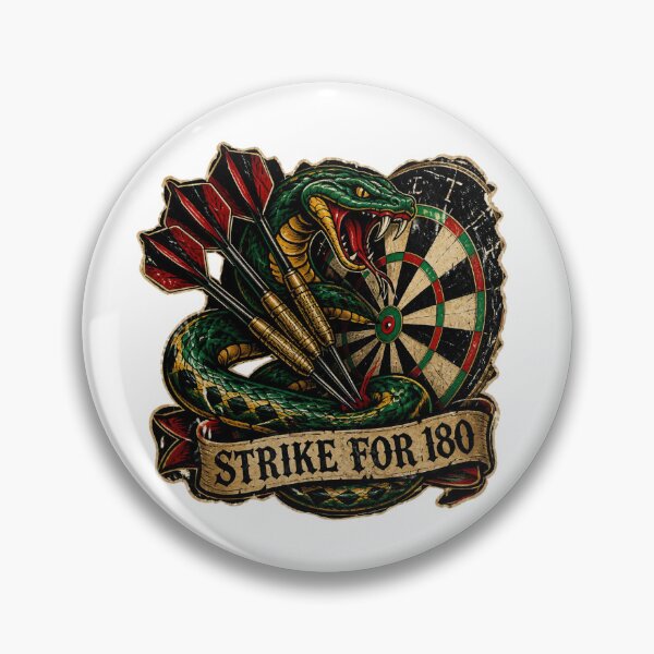 Item preview, Darts Snake Strike For 180 designed and sold by MysticalSVK.