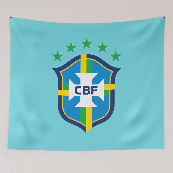 Item preview, Brazil Football, Soccer Logo designed and sold by TEHAGE.