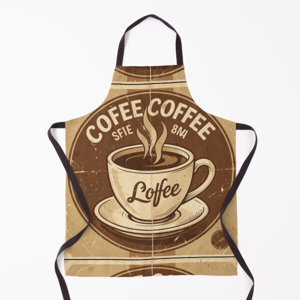 Item preview, Vintage Coffee Cup retro design - Classic Cafè Style illustration designed and sold by LunaVales.