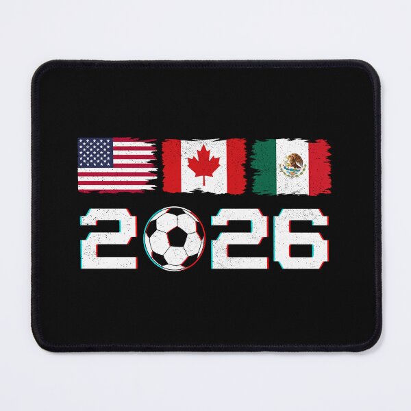 Item preview, WORLD CUP 2026 - USA CANADA MEXICO 2026 | Fans and Teams for Men and Women T-shirt designed and sold by wallsandpatts.