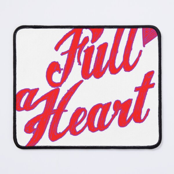 Item preview, Full A Heart Bold Red Script Love Typography T-Shirt designed and sold by Atique Creations.