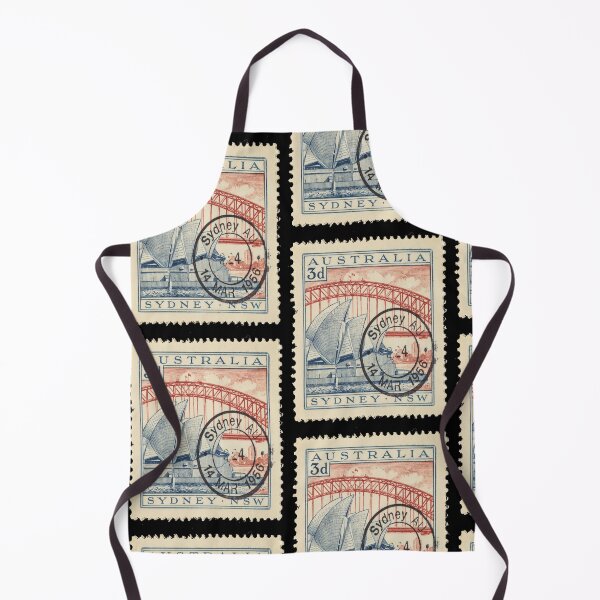 Item preview, Sydney Australia Vintage Postage Stamp Retro Travel Sticker designed and sold by stickercuffs.