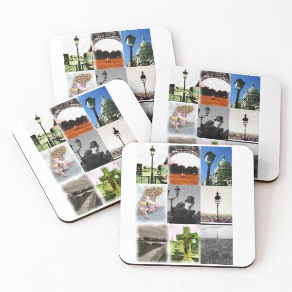 Item preview, Floridian in Paris Multi Collage of Color Photos | Michael Welch designed and sold by mwdrum.