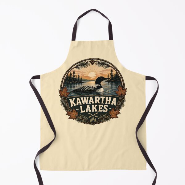 Item preview, Vintage Kawartha Lakes Ontario Loon Nature Badge designed and sold by Imaginationbeyond.