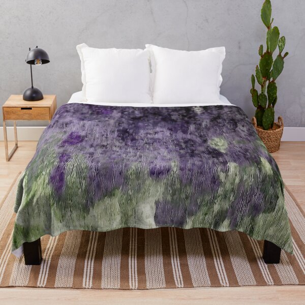 Item preview, Violet And Olive Abstract Painting designed and sold by taiche.