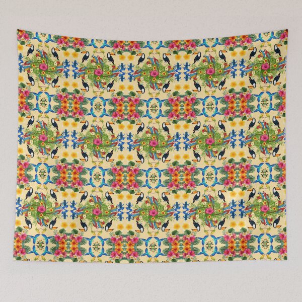 Item preview, Tropical Kaleidoscope Mandala Design designed and sold by Nene Bird Designs.