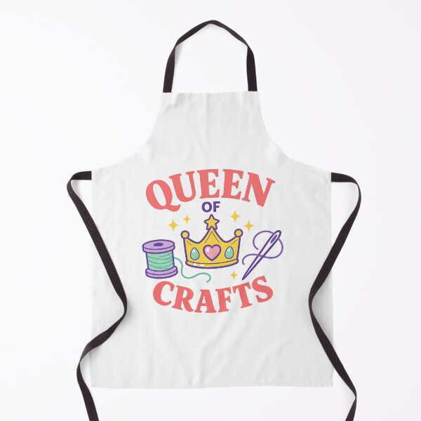 Item preview, Queen of Crafts Crowned designed and sold by HoodWit Greetings.