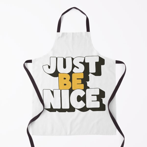 Item preview, Just Be Nice Cute Funny Kindness Motivational Quote Typography designed and sold by JavaGraph.