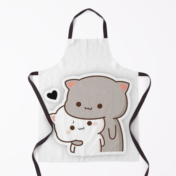 Item preview, Cute cat couple hug love sticker designed and sold by NNCollection.
