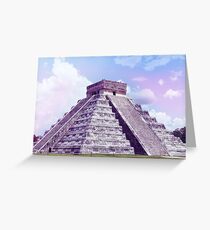 El Castillo Greeting Card
