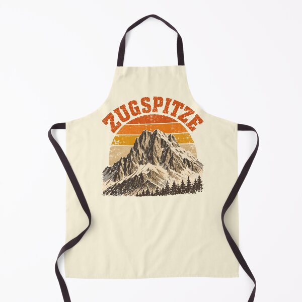 Item preview, Vintage Zugspitze Germany Retro Sunset Mountain designed and sold by Imaginationbeyond.