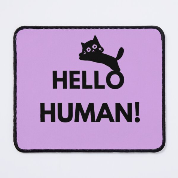 Item preview, Hello Human Minimal Typography Design designed and sold by aritu.