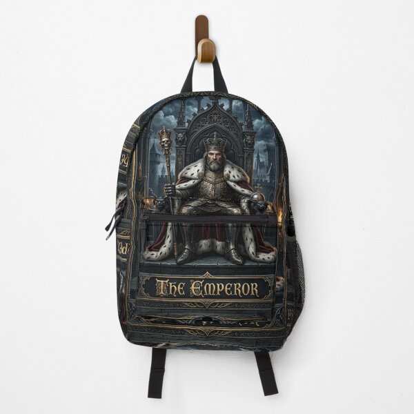 Item preview, The Emperor from the Dark Medieval Major Arcana gothic tarot card designed and sold by Studio77-Gothic.