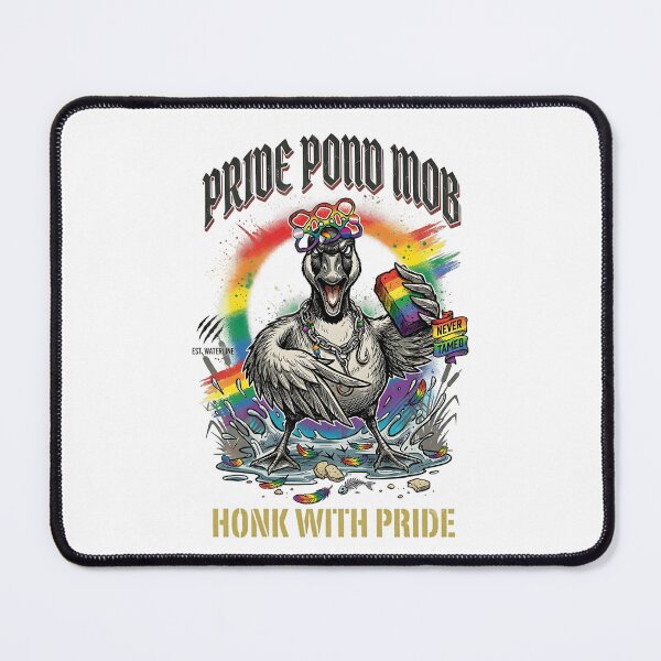 Item preview, Pride Pond Mob Goose Honk With Pride designed and sold by Animalpetslover.