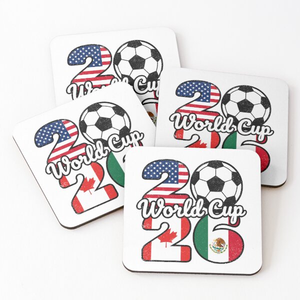 Item preview, WORLD CUP 2026 - USA CANADA MEXICO WORLD CUP 2026 | Fans and Teams for Men and Women T-shirt designed and sold by wallsandpatts.