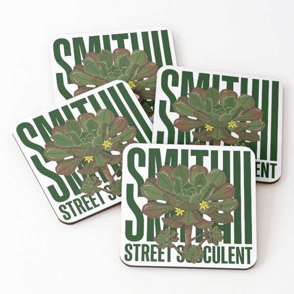 Item preview, Minimalist Aeonium Smithii Botanical Streetwear Vector designed and sold by GreenDivisionJP.