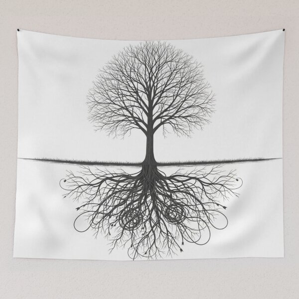 Item preview, Nature and Technology Minimalist Art designed and sold by TheDenimArt.