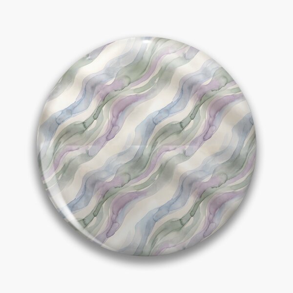 Item preview, Seamless Textile Design Wavy Watercolor Ink designed and sold by SplashTastic.