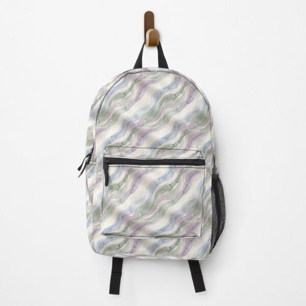 Item preview, Seamless Textile Design Wavy Watercolor Ink designed and sold by SplashTastic.