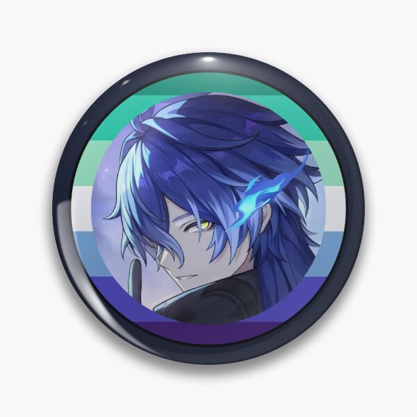 Item preview, flins genshin impact mlm pride designed and sold by lilypadblue.